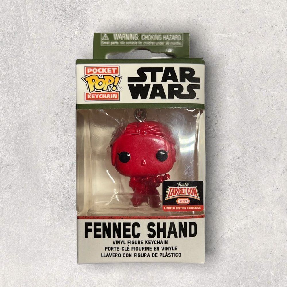 Funko POP!: Star Wars - Fennec Shand (Target Exclusive) Vinyl Keychain